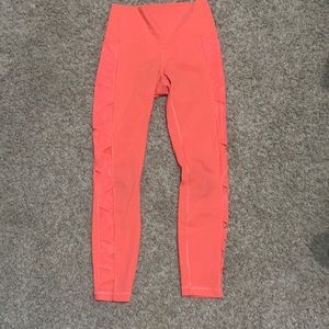 LuluLemon leggings With Mesh Sides